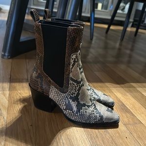 DOLCE VITA Snake Boots .